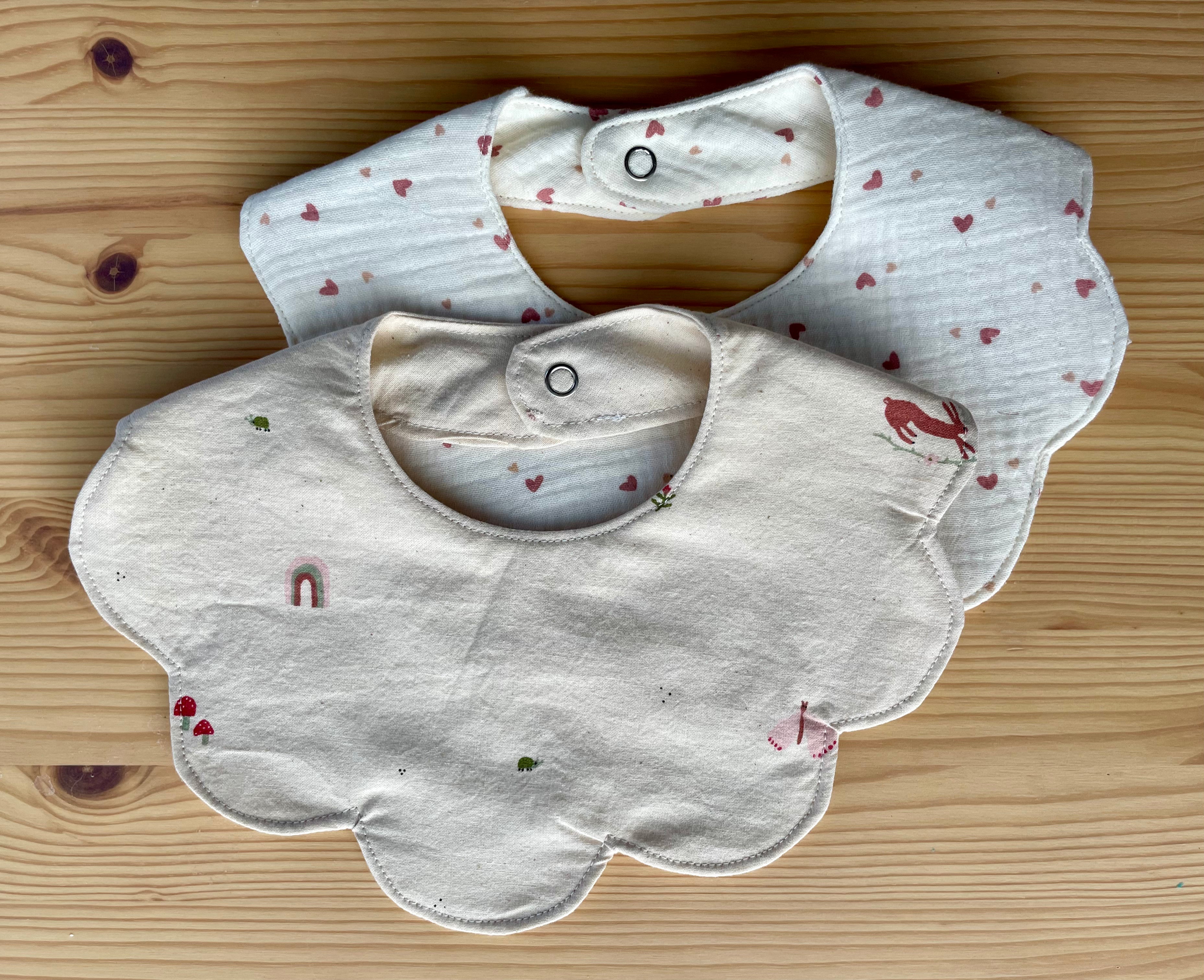 2 Smekker - bomull og muslin