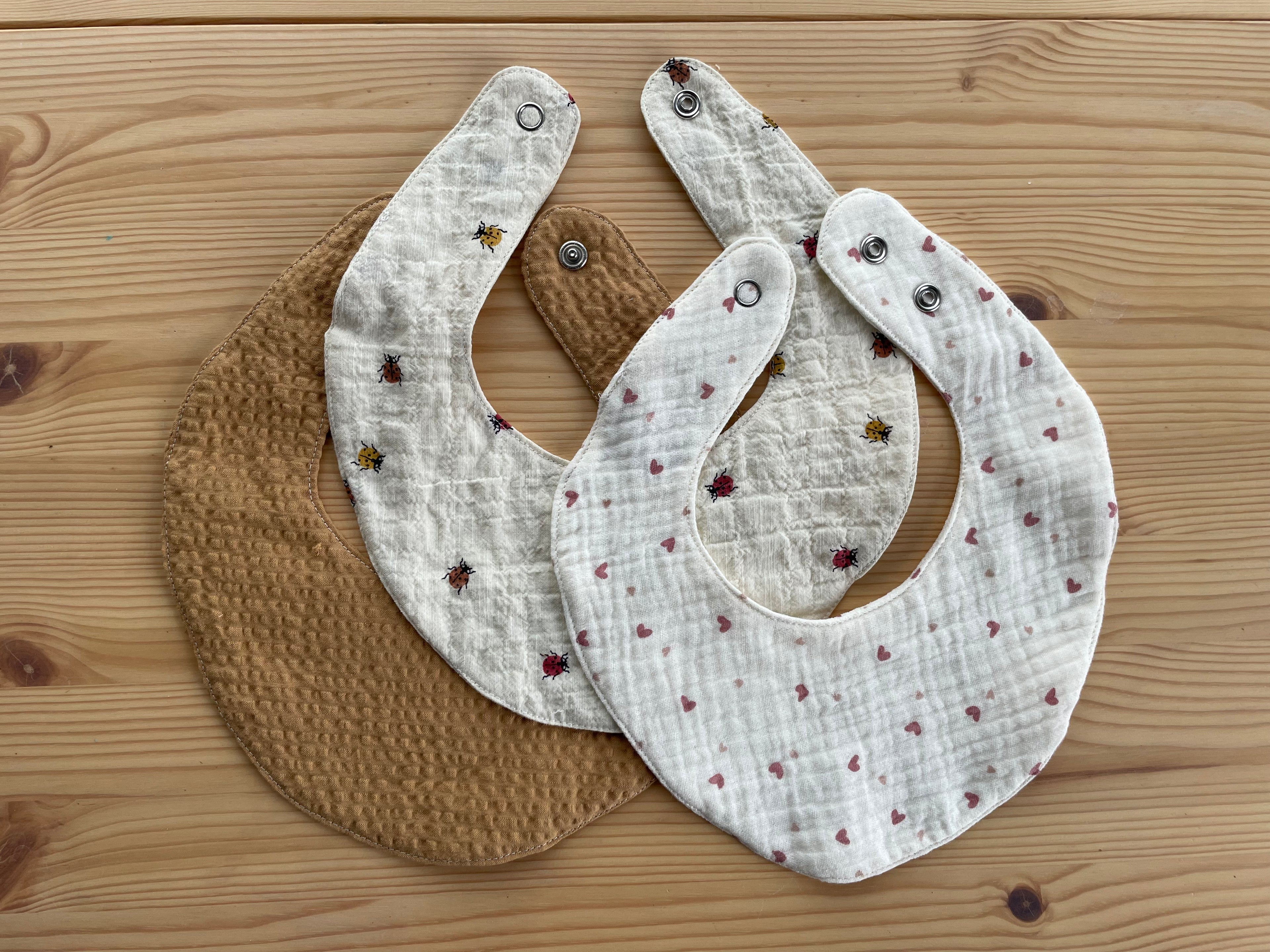 3 Smekker - bomull og muslin