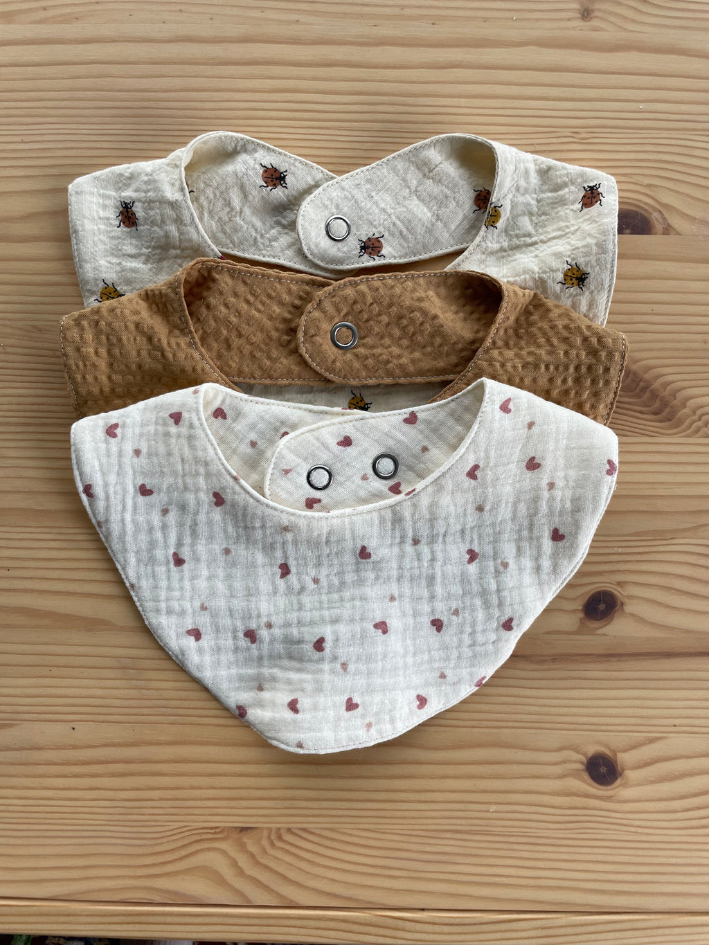 3 Smekker - bomull og muslin